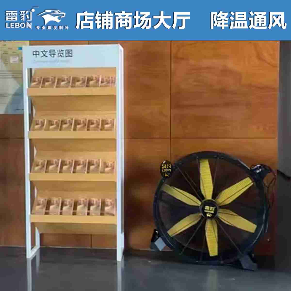 店鋪商場大廳 降溫通風 雷豹大風扇EF4222D